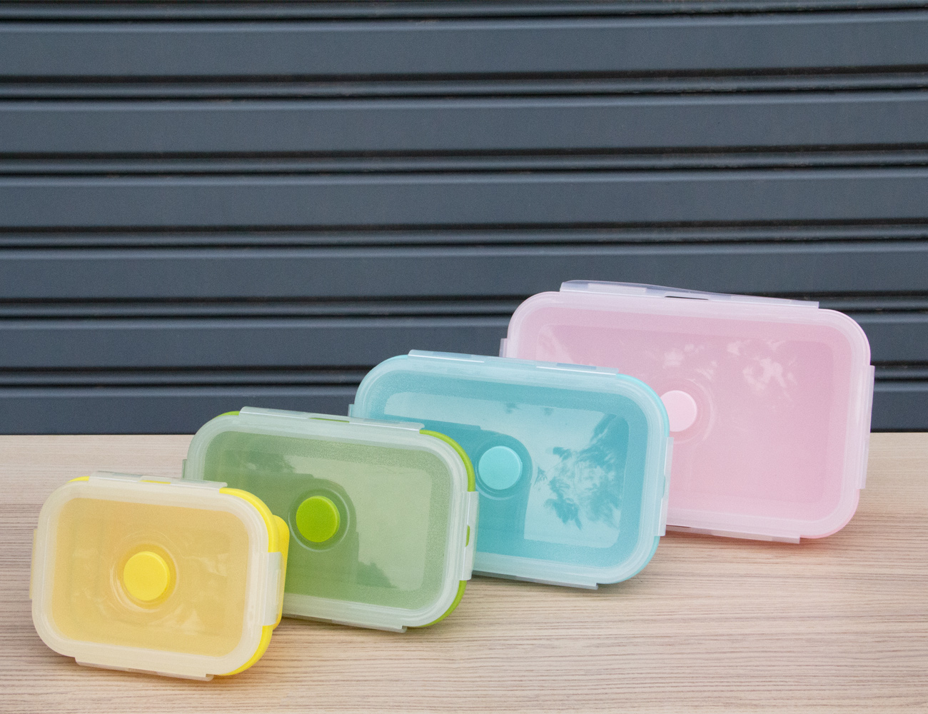 Silicone Microwavable Lunchbox Set 